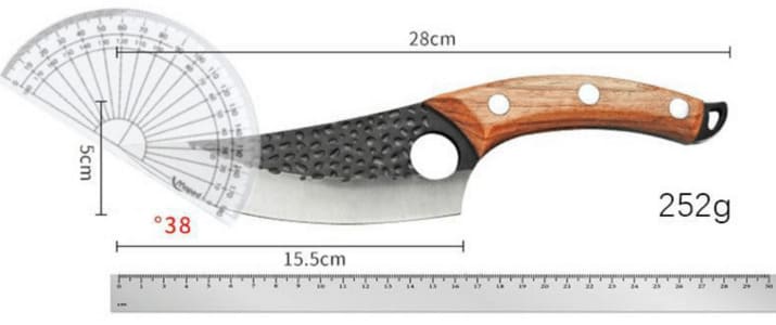 Satori knife dimensions